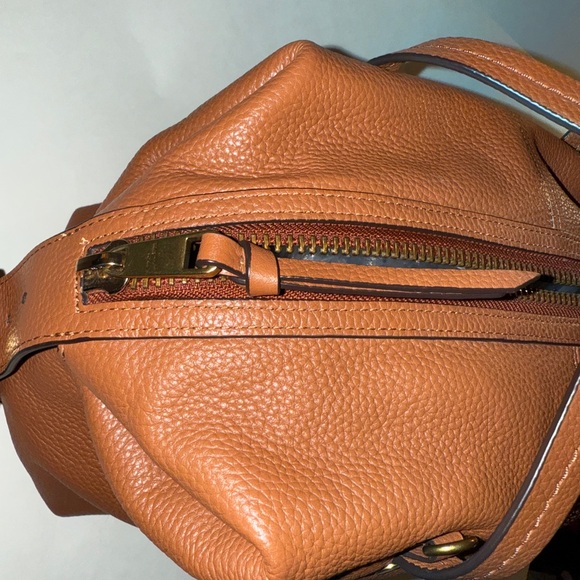 J. Crew Brown Leather Satchel - Picture 8 of 11